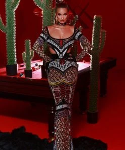 Shopalbina2022 Sequin Fitted Dress 2020's