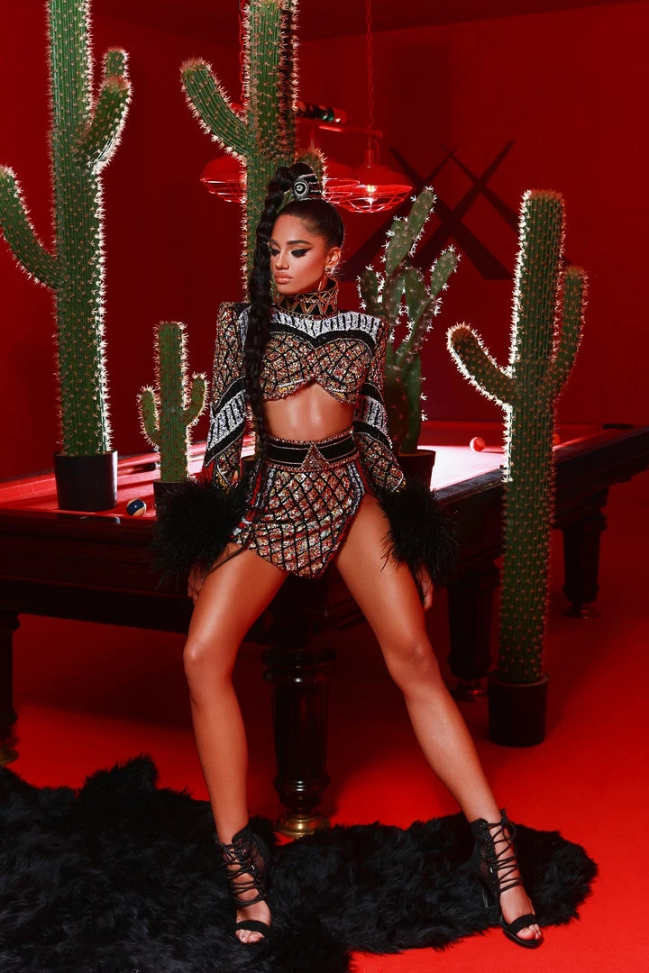 Shopalbina2022 Crop Top & Skirt 2020's 3 Shopalbina2022 Crop Top & Skirt 2020's