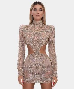 Shopalbina2022 WILD Short Side Cut Out Dress