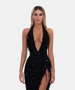 Shopalbina2022 Black Glamorous Dress WILD