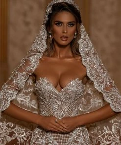 Shopalbina2022 Bridal Couture Mermaid Corset Wedding Dress