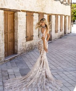 Shopalbina2022 Halter Neck Dress With Detailed Hanging Off Shoulder Sleeves Dress Spring 2020 10 Shopalbina2022 Halter Neck Dress With Detailed Hanging Off Shoulder Sleeves Dress Spring 2020