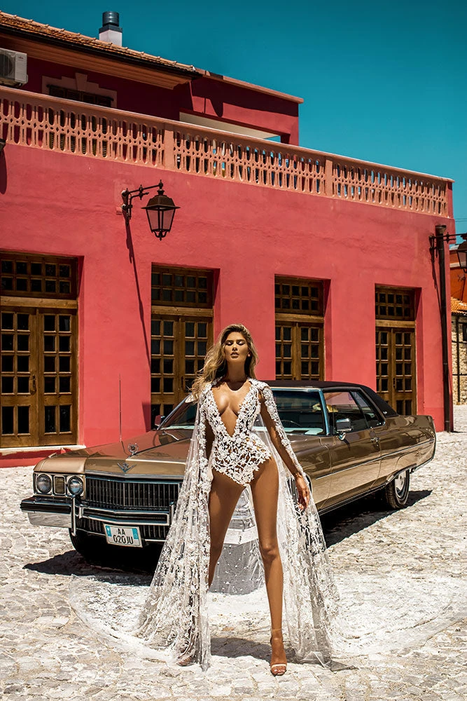 Shopalbina2022 Bridal Bodysuit With Detachable Cape Spring 2020 2 Shopalbina2022 Bridal Bodysuit With Detachable Cape Spring 2020