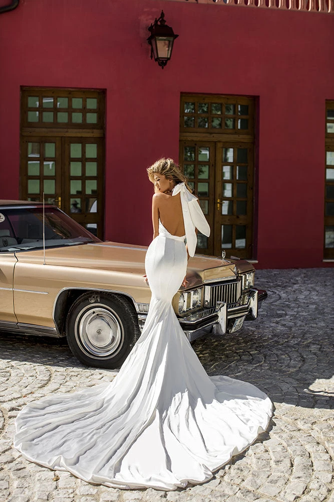 Shopalbina2022 Spring 2020 Elegant Mermaid Bridal Dress 6 Shopalbina2022 Spring 2020 Elegant Mermaid Bridal Dress