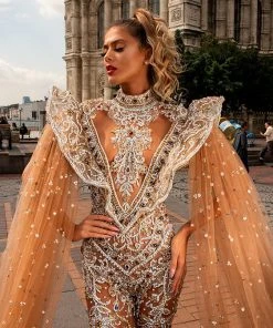 Shopalbina2022 Embroidered Tulle Jumpsuit MESMERIZING 5 Shopalbina2022 Embroidered Tulle Jumpsuit MESMERIZING