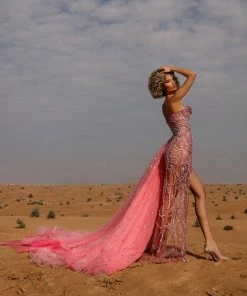 Shopalbina2022 Pink Corset Dress DESERTE