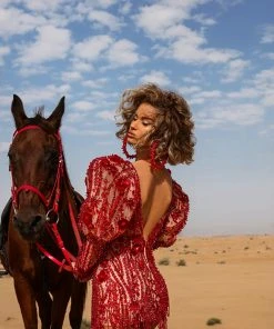 Shopalbina2022 DESERTE Short Red Dress