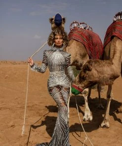 Shopalbina2022 DESERTE Prim Silver Dress