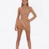 Shopalbina2022 WILD Short Nude Dress