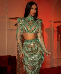 Shopalbina2022 Mint Green Set