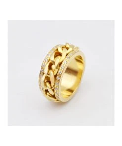 Shopalbina2022 Accessories Halo Chain Men’s Ring