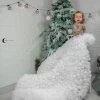 Shopalbina2022 White Fluffy Tulle Dress