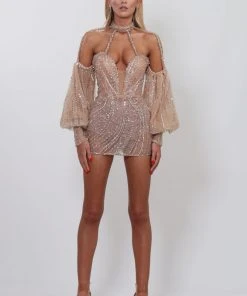 Shopalbina2022 Deep V Neckline Dress WILD