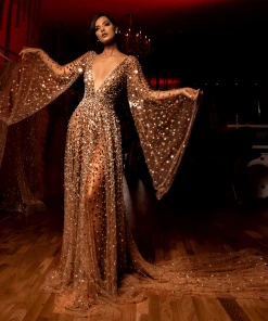 Shopalbina2022 Long Sparkly-Dress ÉTONNANT ÉTOILE