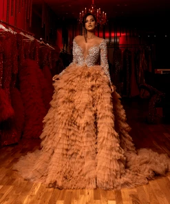 Shopalbina2022 Long Tulle Dress ÉTONNANT ÉTOILE