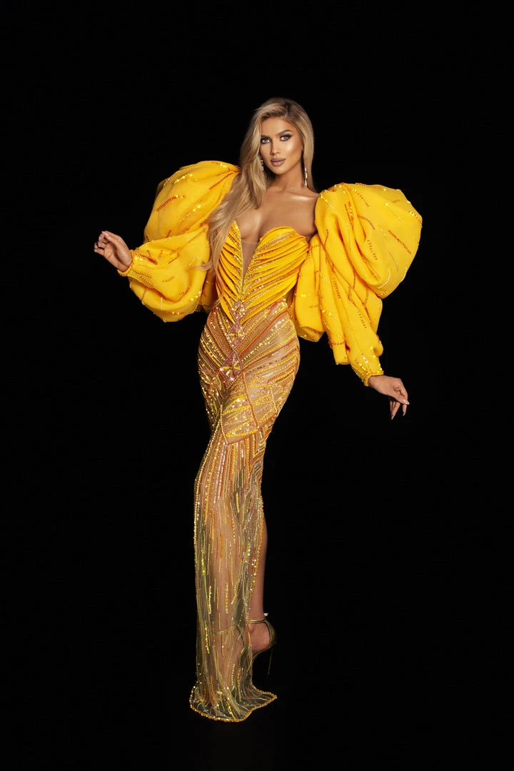 Shopalbina2022 GLORIA Puff Sleeves Dress 6 Shopalbina2022 GLORIA Puff Sleeves Dress