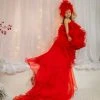 Shopalbina2022 Dreamy Red Dress Children